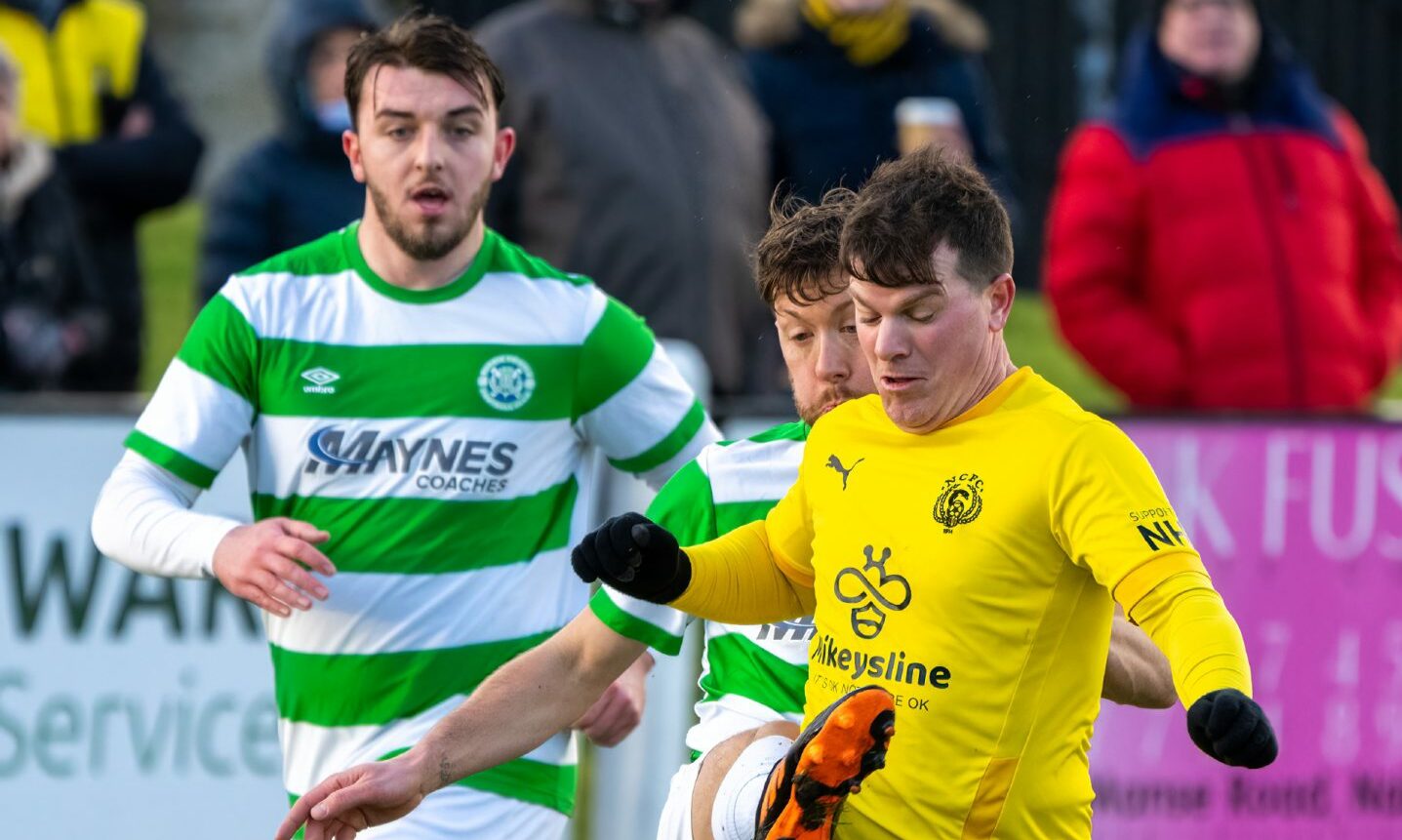 Delight for Nairn County boss Steven Mackay as striker Conor Gethins pens new deal