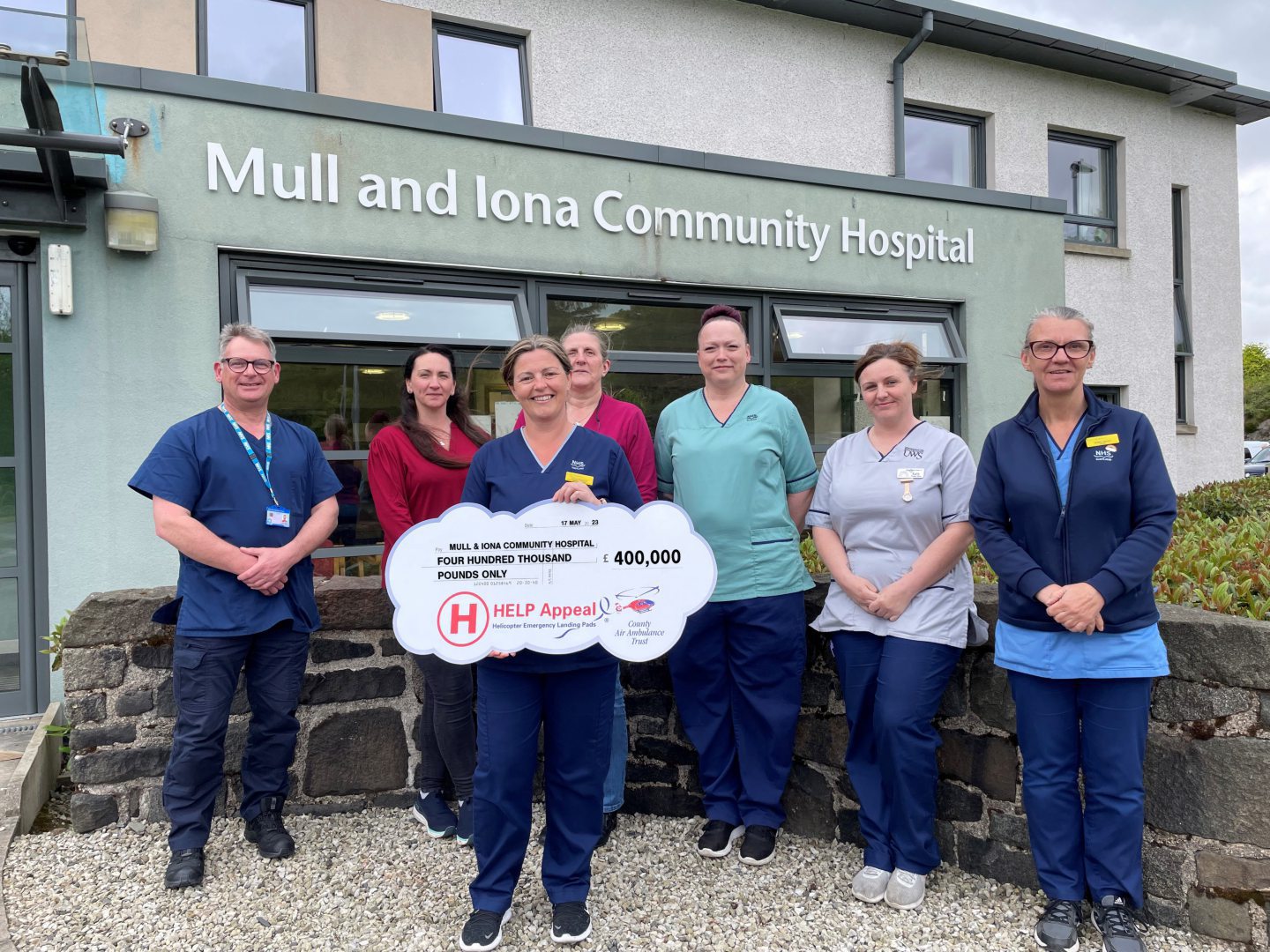 Help Appeal funds lifesaving helipad at Mull hospital