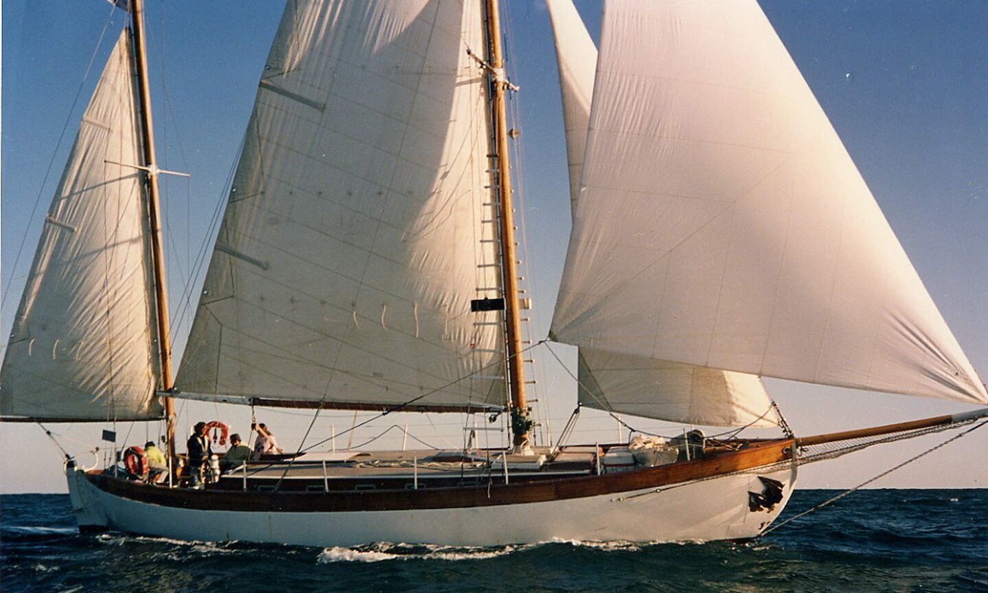 Man restoring 112-year-old yacht discovers family link