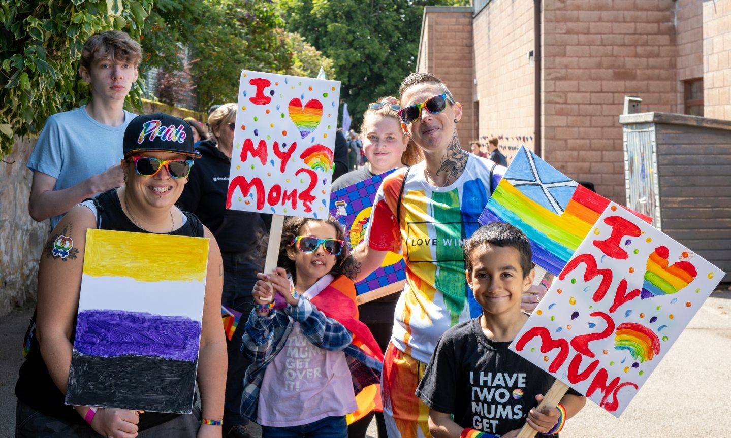 Thousands turnout for parade through Inverness for Highland Pride