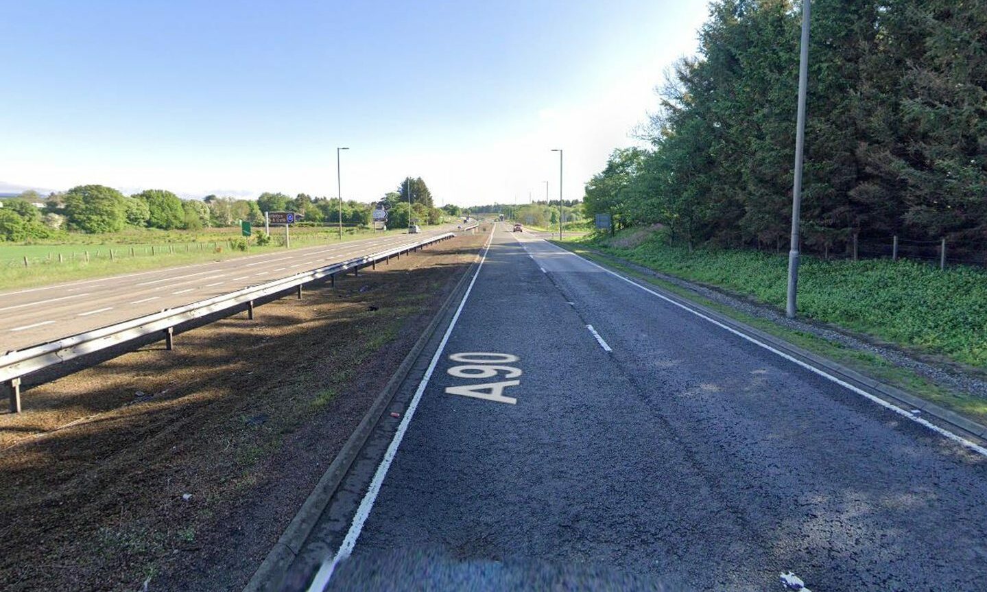 A90 carriageway reopens at Fordoun following three vehicle crash