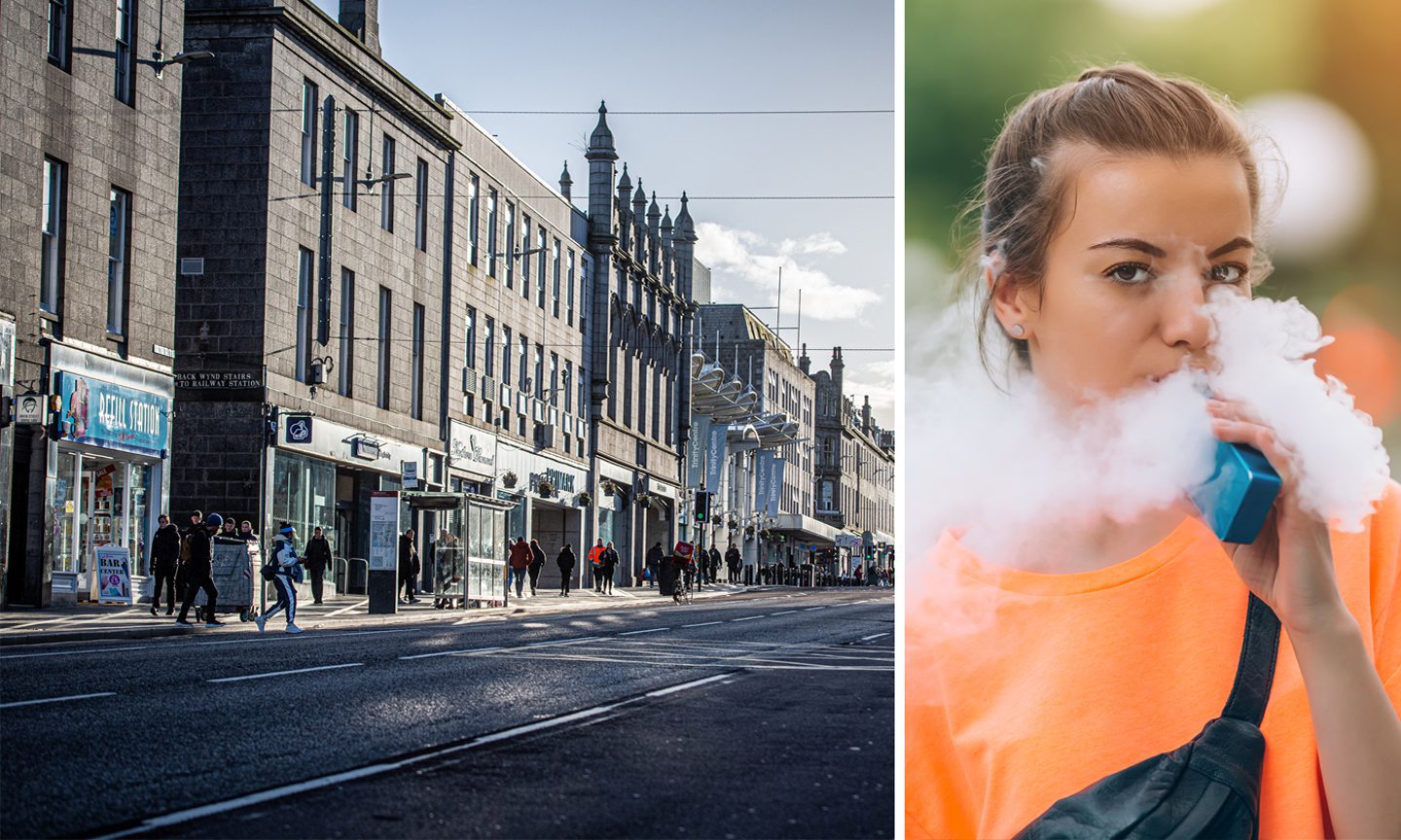 Aberdeen vape shops could ban cash to stop underage sales