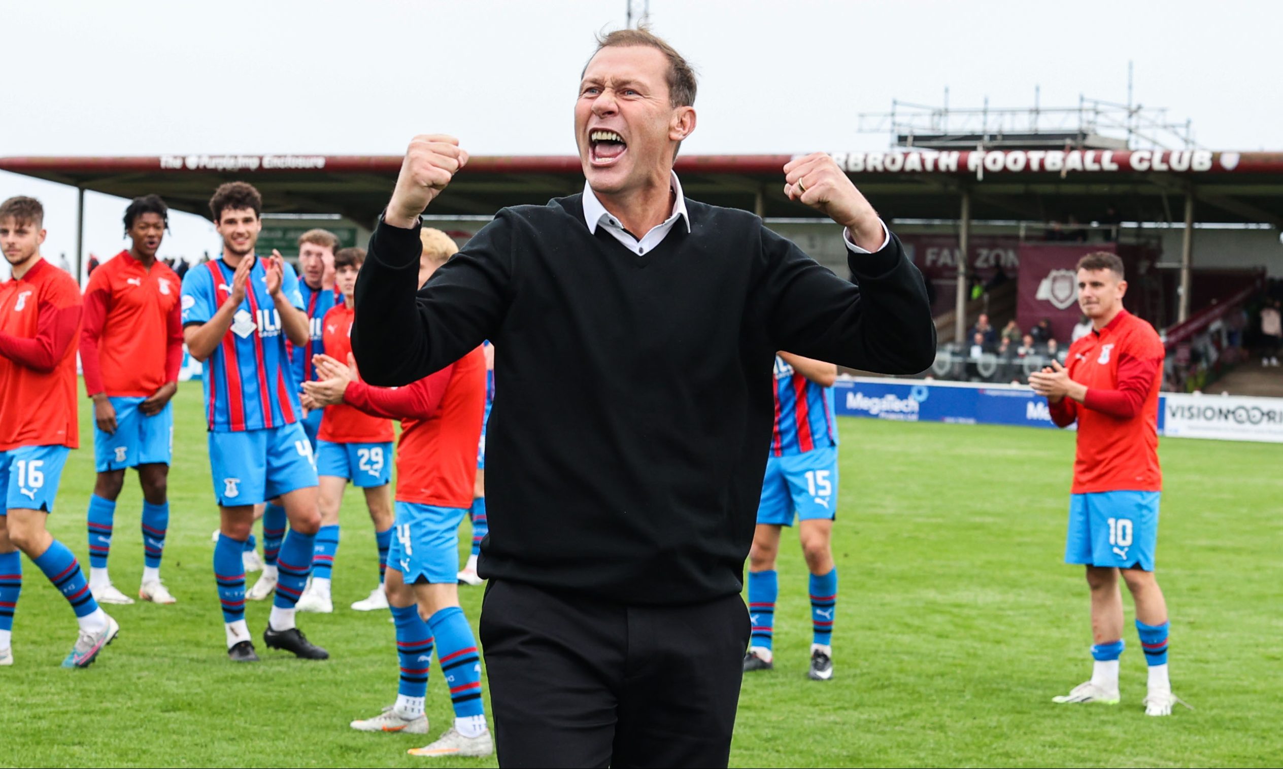 Duncan Ferguson Overjoyed To Win First Game At Caley Thistle