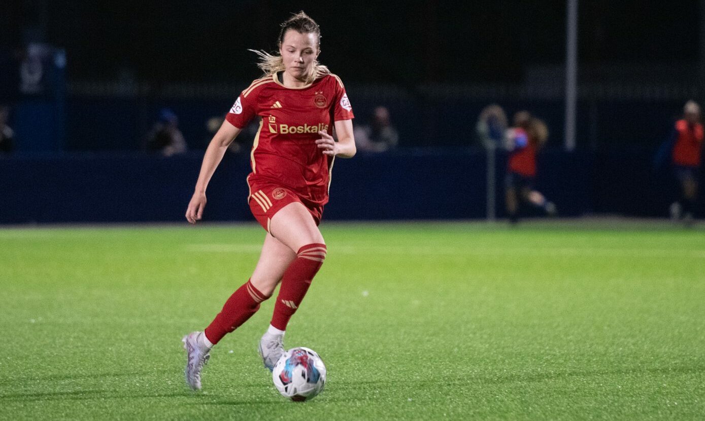 Chloe Gover happy to showcase versatility at Aberdeen Women