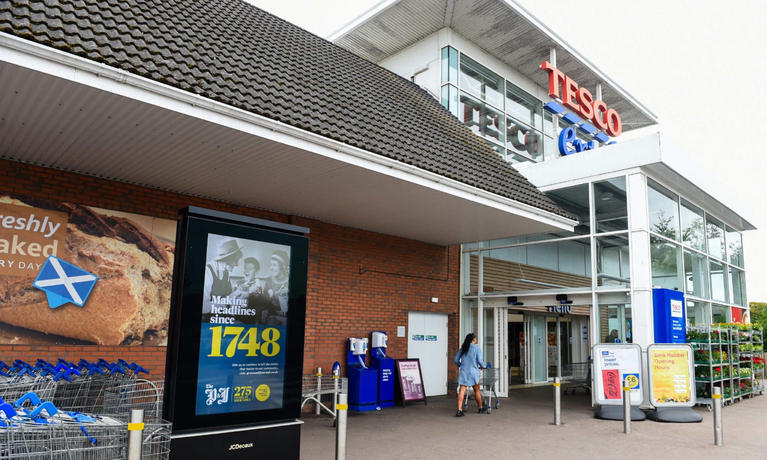 Tesco new ross top opening times