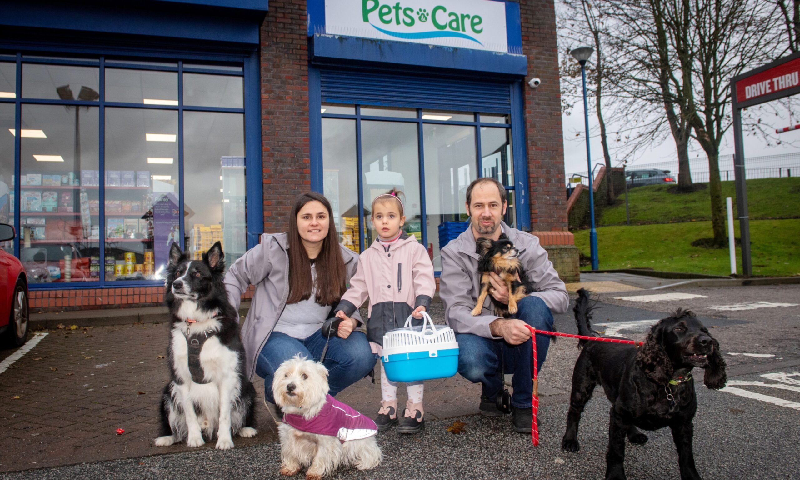 The pet shop owner bringing live pets to Aberdeen