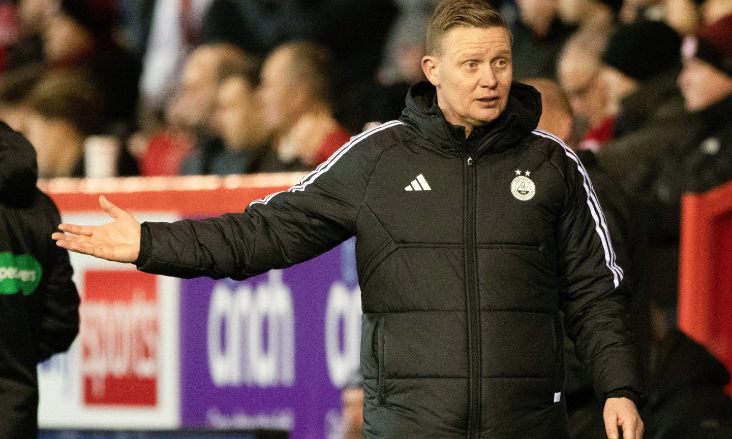 Aberdeen boss Barry Robson believes momentum is building