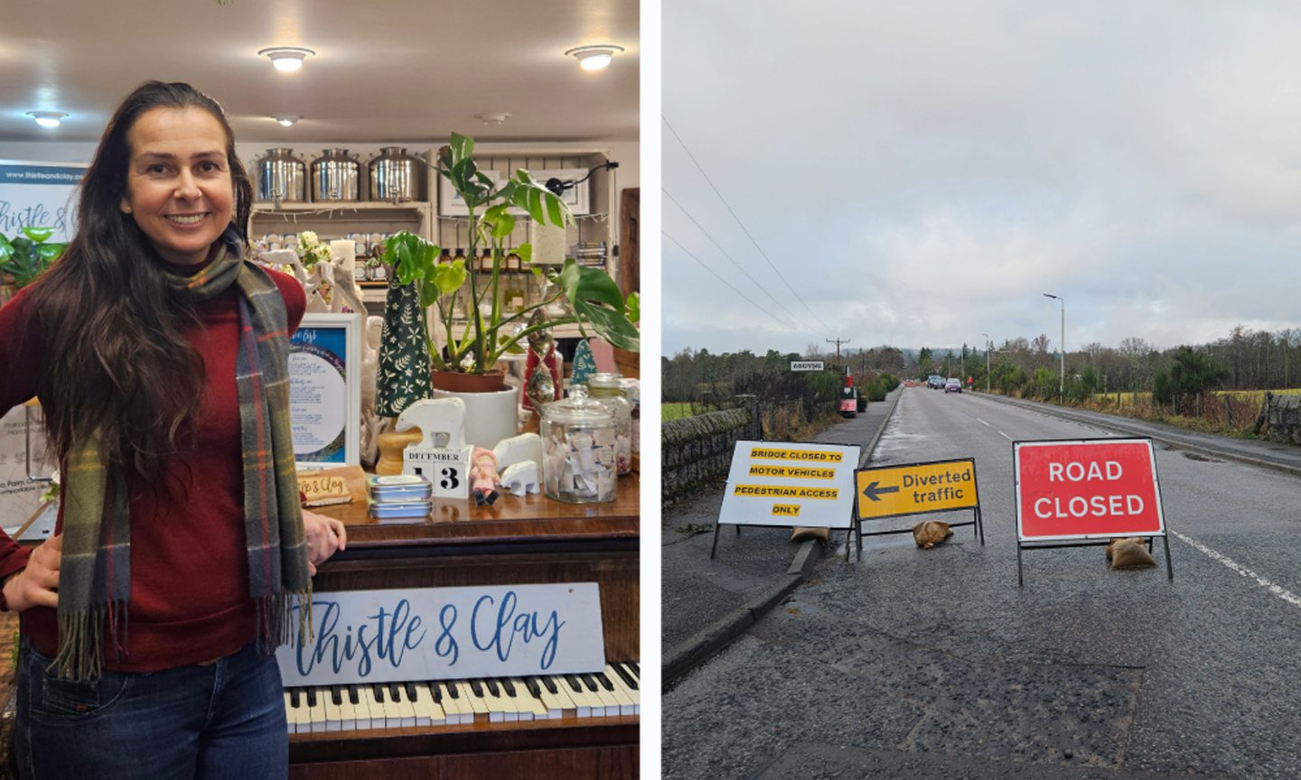 Fears Aboyne could be forgotten due to bridge closure