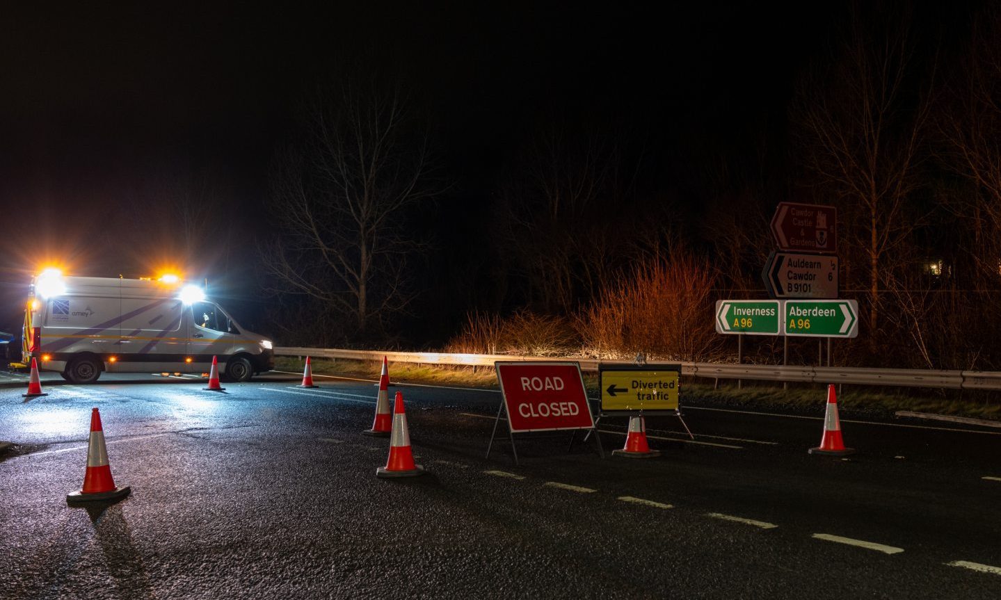 Three people taken to hospital after serious three car crash on