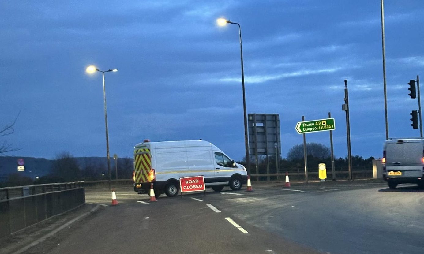 A9 north of Inverness reopens following accident