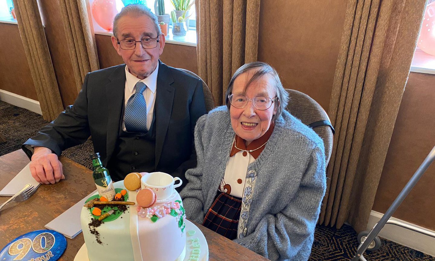 Moray Twins Celebrate 90th Birthday Together