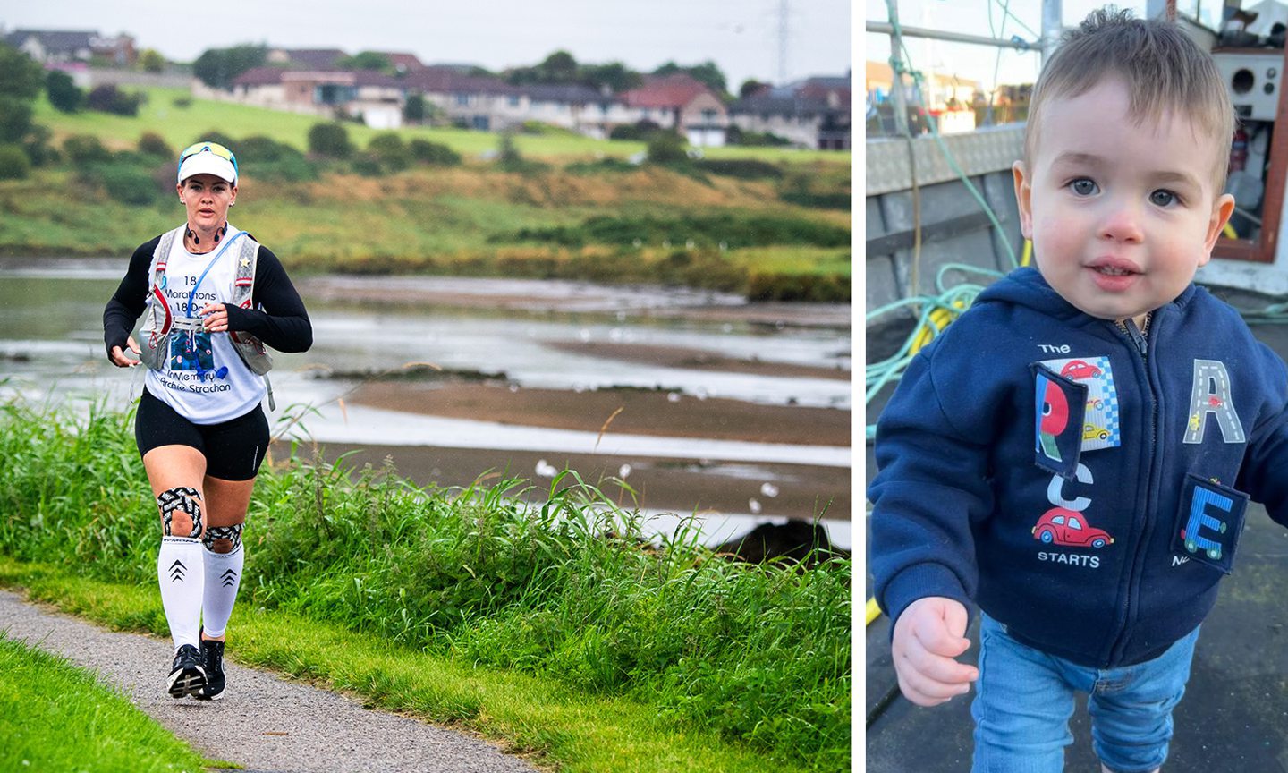 Peterhead woman runs 18 marathons in 18 days for tragically deceased teenager