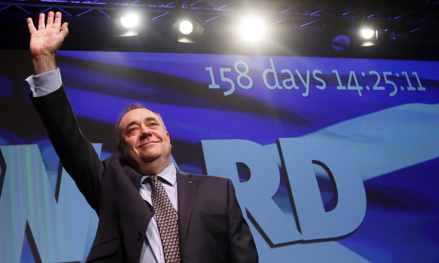 In pictures: Snapshot of the life and times of Alex Salmond