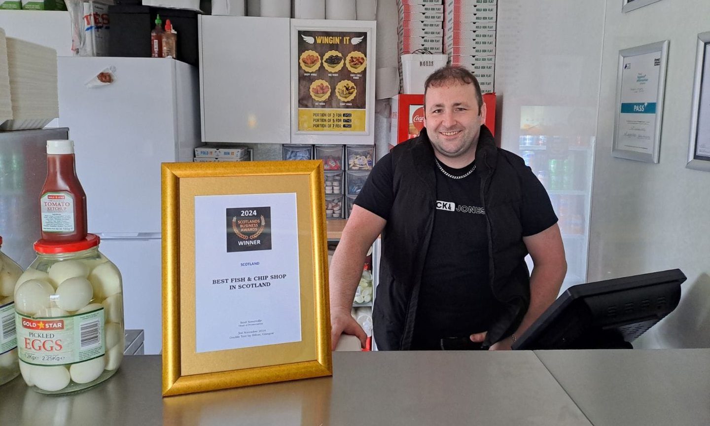 ‘Determination and hard work’: Family-run Inverness chippy named best in Scotland