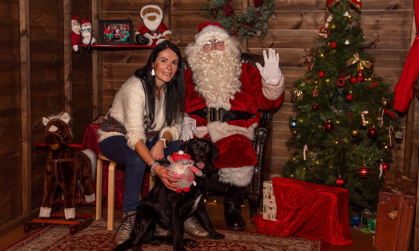 What happened when my puppy met Santa Paws at Bon Accord?