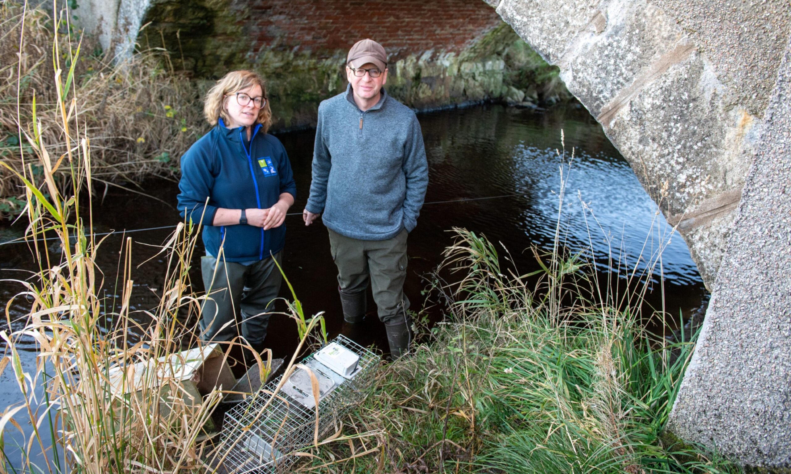 Meet the team stopping Aberdeenshire mink in their tracks