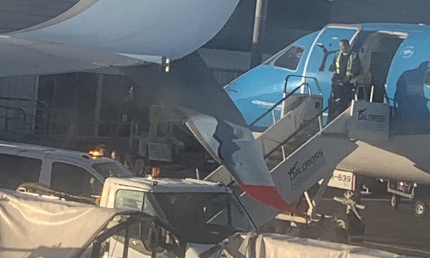 TUI plane damaged following collision at Aberdeen Airport