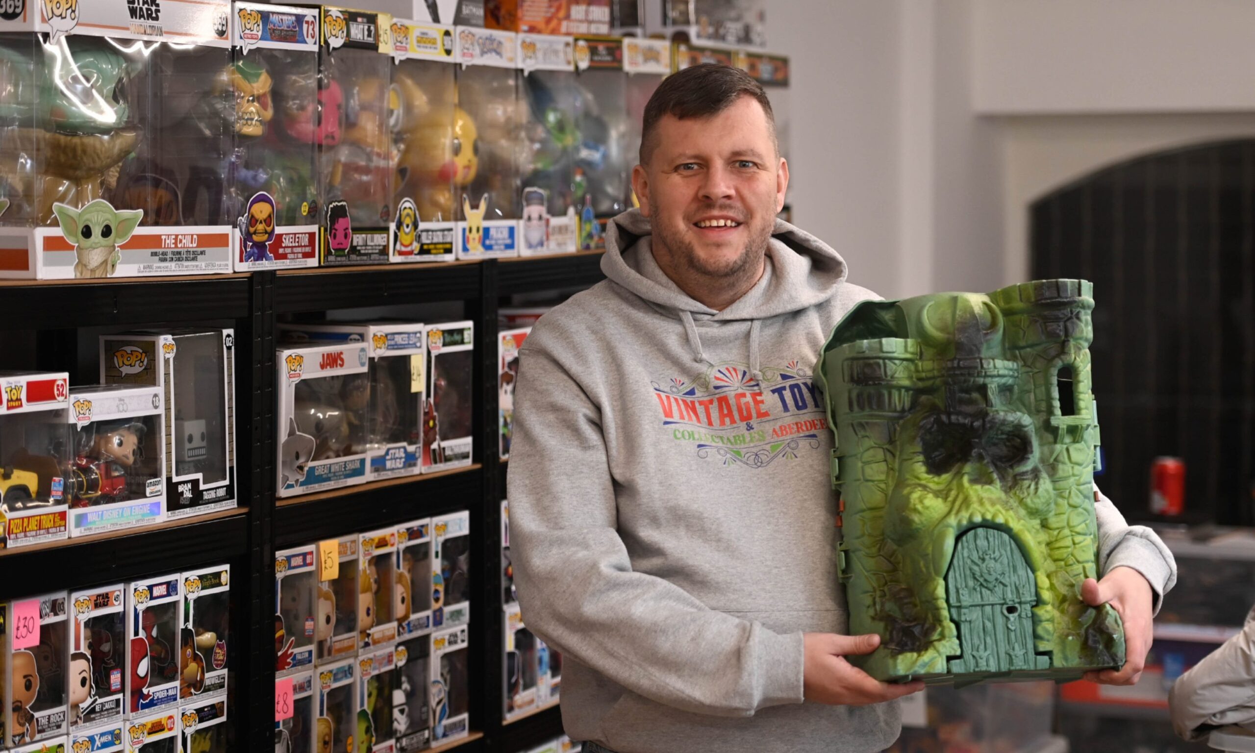 Meet the man behind Aberdeen’s new vintage toy shop