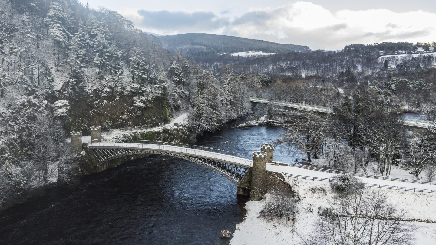 Snow and high tides as weather warning hits Moray