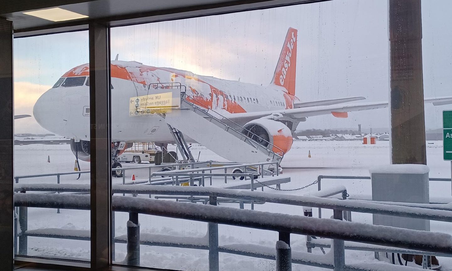 Delays at Aberdeen Airport as passengers wait nine hours for flights