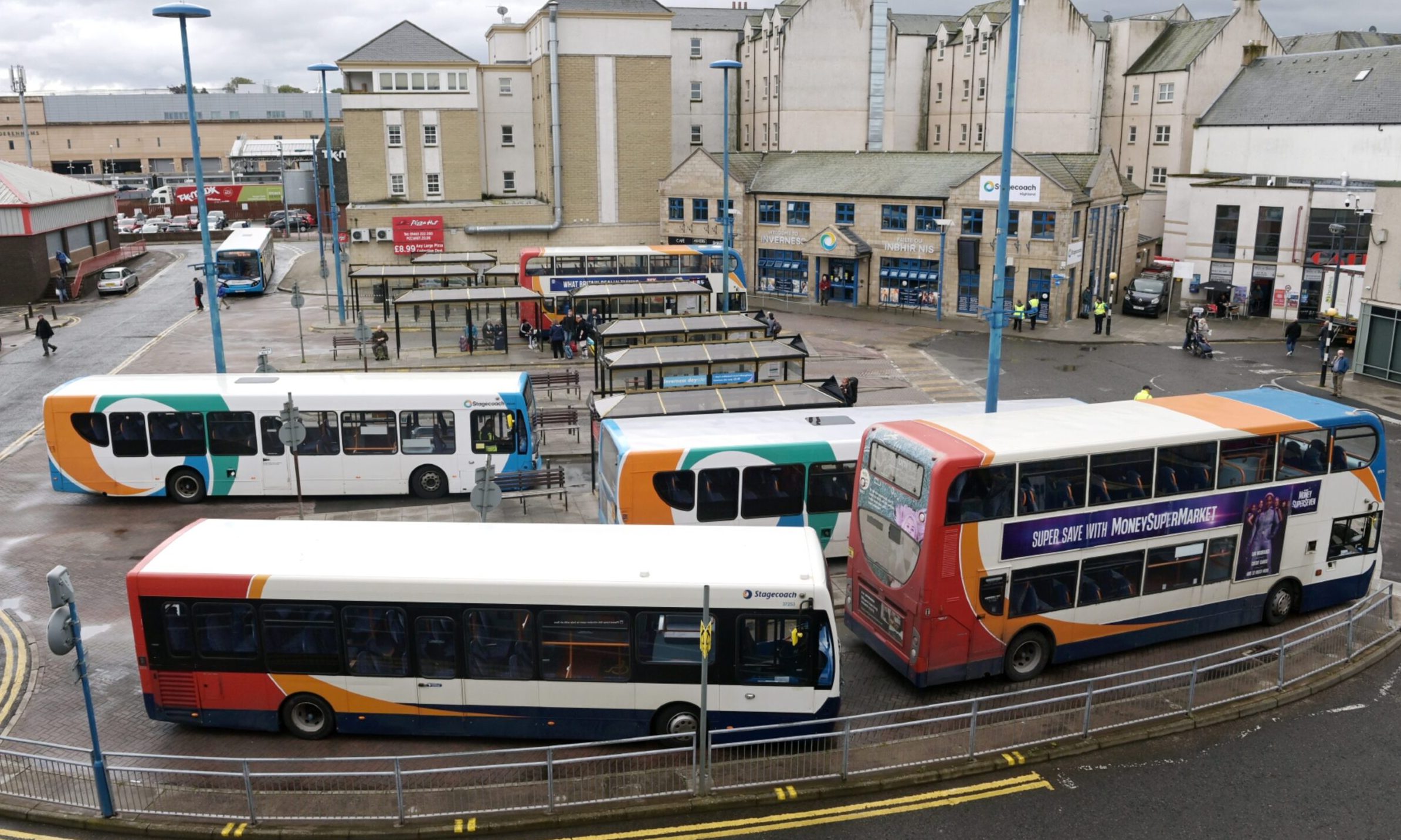 One taken to hospital after Farraline Park bus crash in Inverness