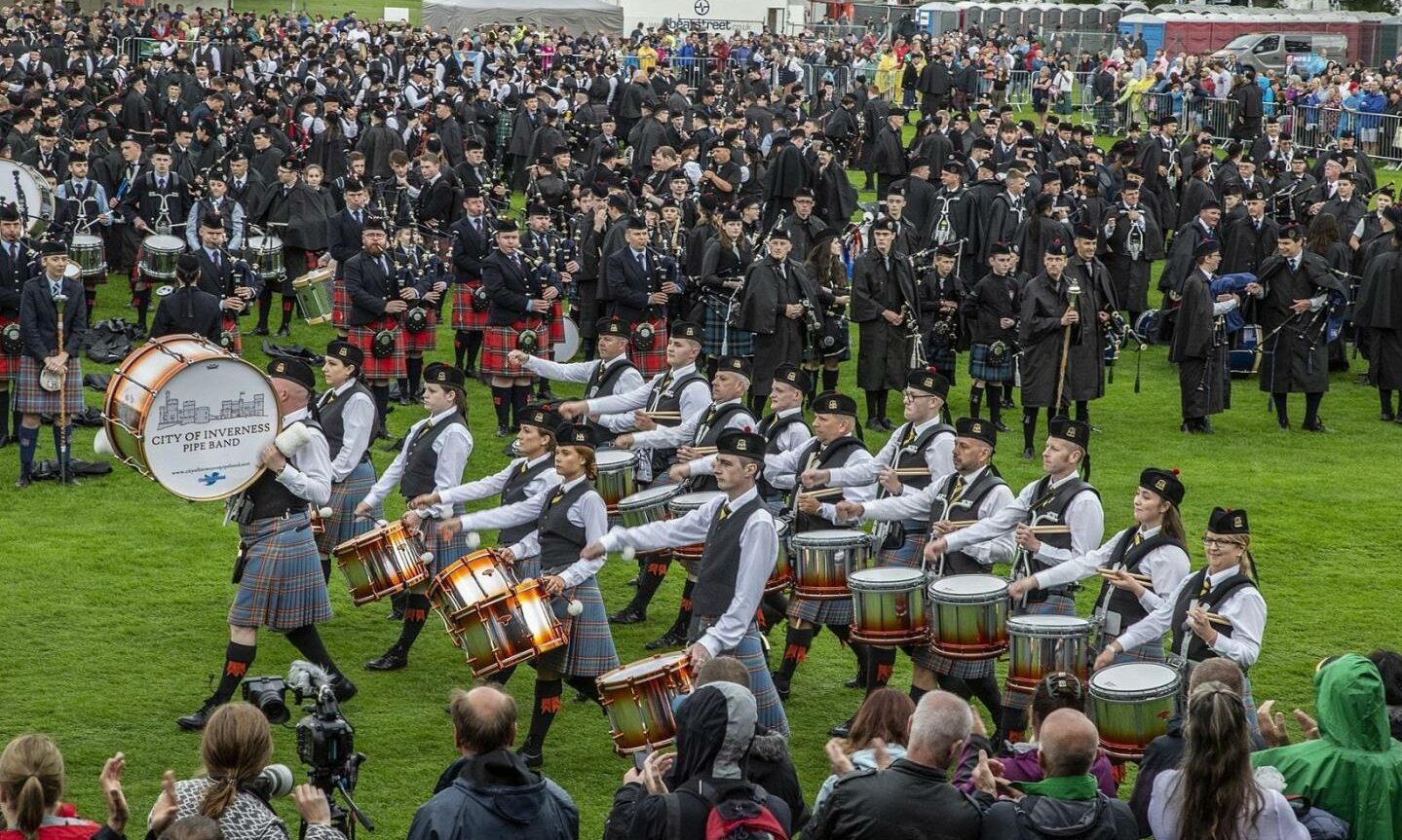 European Pipe Band Championship To Return To Inverness In 2022   City Of Inverness Pipe Band Competing In Piping Inverness 2019 E1628193753843 