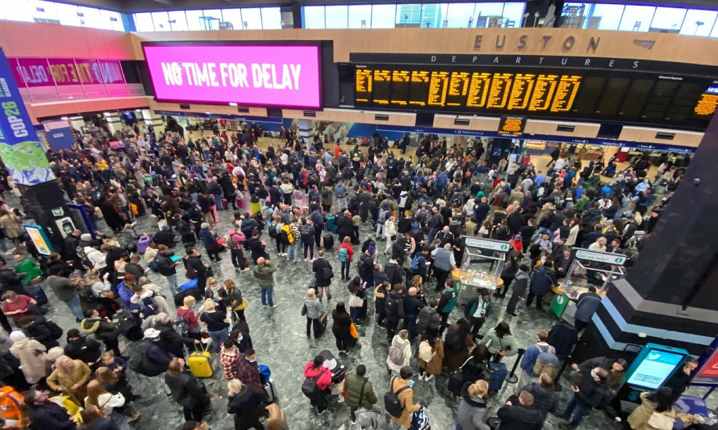 Bad weather causes chaos for trains heading to Cop26 climate change ...