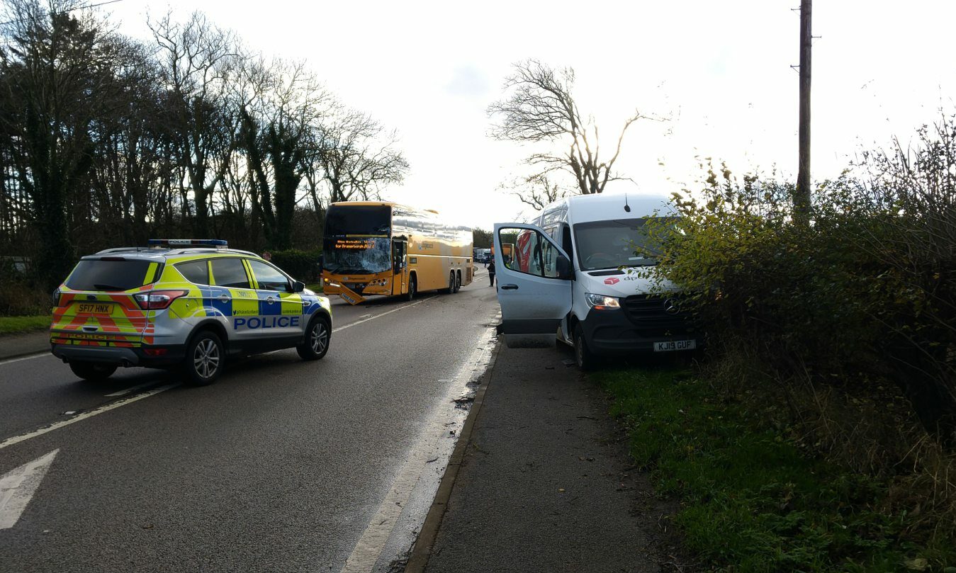 A90 reopens following two separate crashes near Fraserburgh and