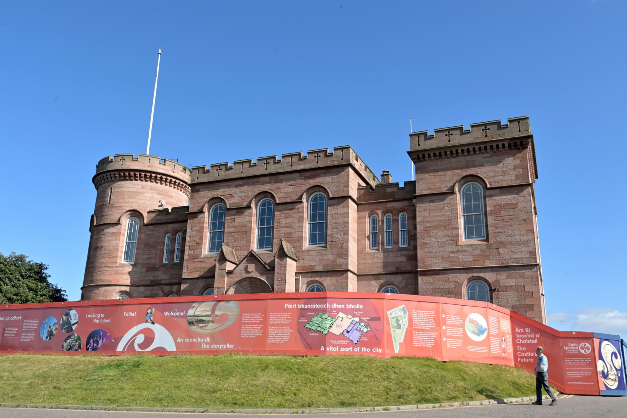 Inverness Castle Awarded 5 000 To Include Gaelic In New Tourist Hub   PJ SMc 150721 01 17 39689748 26vsyhshk Scaled 