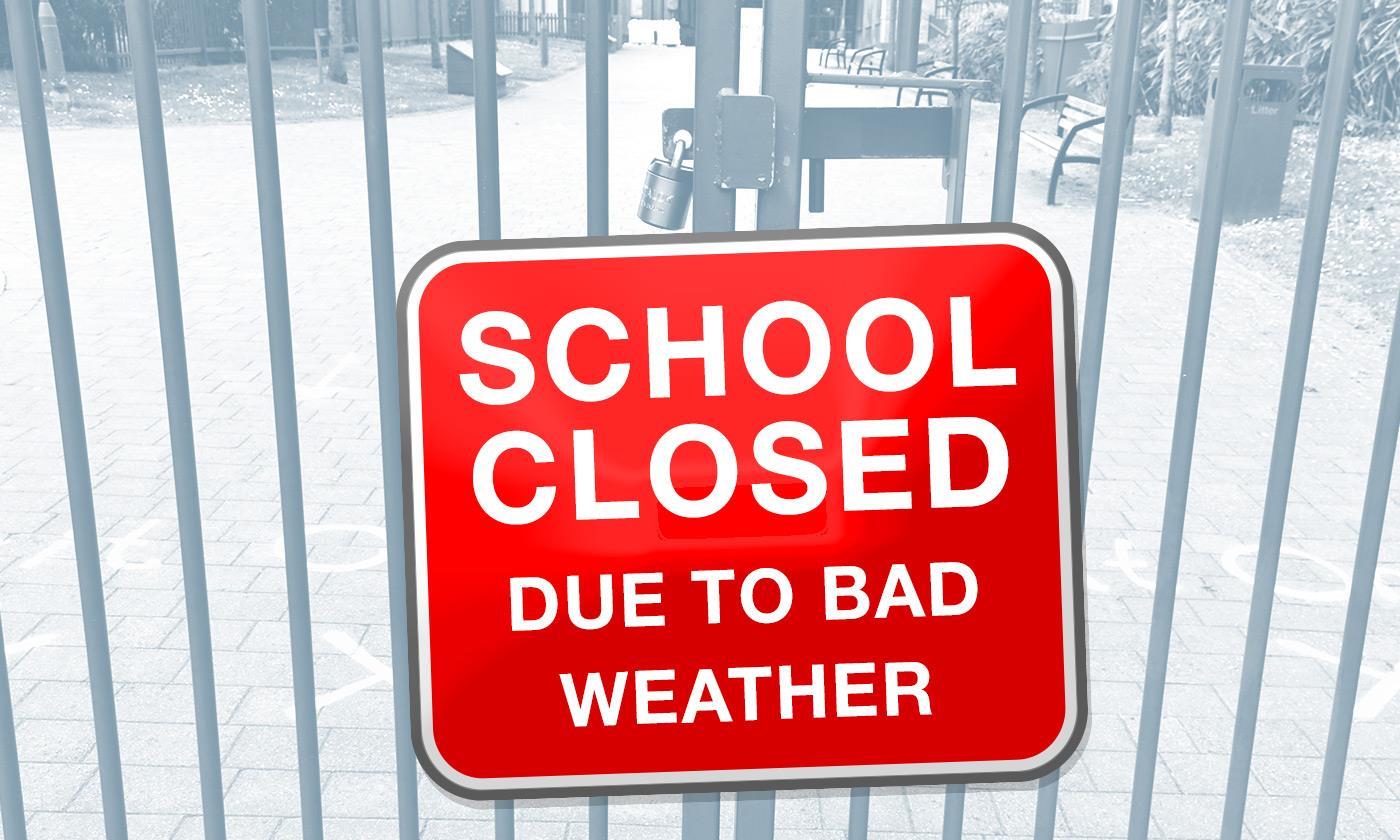 Weather Full list of schools closed after first snow hits north